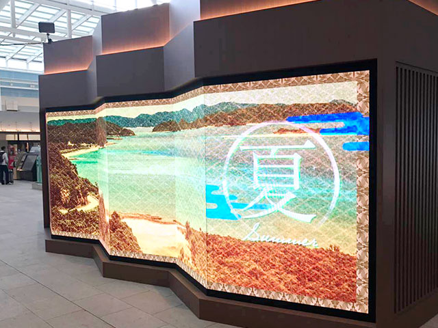 機(jī)場(chǎng)LED顯示屏案例